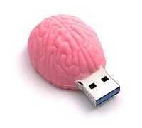 Onwomania Brain Brain Thinking Pink Chiavetta USB USB Flash Drive 8 GB Usb 3.0