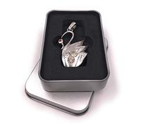 Onwomania Chiavetta USB Swan Silver Water Bird in confezione regalo in alluminio 8 GB USB 2.0