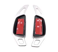 Onwomania Comandi del Cambio Shift Paddle compatible con A B C CLA CLS E G GLA GLC GLK GL ML GLE R S Klasse SL SLK Typ C argento Aluminium