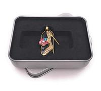 Onwomania Décolleté con tacco alto charm cristalli Chiavetta USB in confezione regalo in alluminio 32 GB USB 2.0