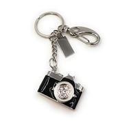 Onwomania Fotocamera nobile cristalli neri divertente chiavetta USB Supporto dati per memory stick USB 2.0 da 16 GB