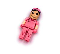 Onwomania Infermiera medico chirurgo medico rosa Chiavetta USB in confezione regalo in alluminio 32 GB USB 2.0