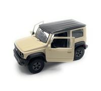 Onwomania Modellino auto compatibile con Jimny SUV 1:34-39 Beige Car Miniature Vehicle