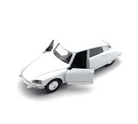 Onwomania Modellino di auto compatibile con DS23 1:34-39 Veicolo in miniatura auto bianca
