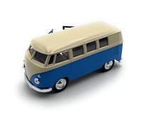 Onwomania Modellino di auto compatibile con il modello T1 Bus Bulli 1:34-39, veicolo in miniatura blu