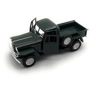 Onwomania Modellino di auto compatibile con Willys Pick up 1:34-39 veicolo in miniatura verde