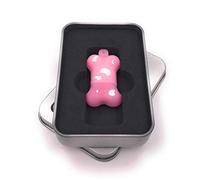 Onwomania Osso cane rosa Chiavetta USB in confezione regalo alluminio 32 GB USB 3.0