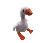 Onwomania Peluche Oca di Peluche Oca Bianca Uccello Anatra 23 cm