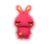 Onwomania Pink Bunny Cute Easter Funny Chiavetta USB Supporto dati USB 2.0 da 64 GB