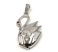 Onwomania Swan Silver Bird Water Funny USB Stick 8GB USB 2.0 Memory Stick Disk