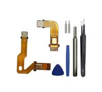 Onyehn 1 coppia di ricambio per microfono cavo flessibile per Sony PlayStation 5 PS5 BDM-020 maniglia interna microfono cavo a nastro controller con set di strumenti di riparazione