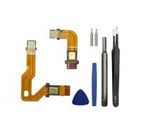 Onyehn Cavo flessibile per microfono per Sony PlayStation 5 PS5 BDM-010, maniglia interna per microfono, cavo a nastro, con set di strumenti di riparazione