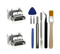 Onyehn Confezione da 2 interfacce di ricambio per porta HDMI per console Xbox One S con kit di riparazione