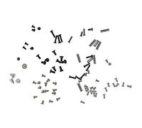 Onyehn Set completo di viti con kit di ricambio a molla per console Nintendo Switch, controller Joy-Con sinistro e destro (totale 83 pezzi)