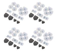 Onyehn - Set di 3 cuscinetti in gomma conduttiva in silicone per controller Sony Playstation 4 PS4 per Dualshock 4 pulsanti