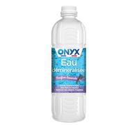 Onyx - Acqua Demineralizzata - Ferro da Stiro, Piastra a Vapore, Scollatrice di carta da parati, Auto - 100% di Ingredienti di origine naturale, Ecocert - Fabbricazione francese - 5L - Fragranza