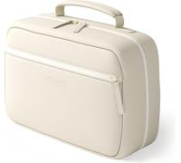 ONYX Beauty case - Beauty case & Specchio - Borsa per il trucco - Organizer per cosmetici - Con scomparti interni - Beauty case & Specchio - Sacchetto per il lavaggio sospeso con gancio - per uomo e