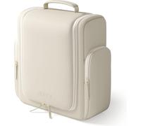 ONYX Beauty case - Beauty case & Specchio - Borsa per il trucco - Organizer per cosmetici - Con scomparti interni - Beauty case & Specchio - Sacchetto per il lavaggio sospeso con gancio - per uomo e