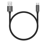 ONYX Cavo USB Type-C, Ricarica Rapida 60W compatibile con iPhone 16/15, Samsung S25 Ultra/S24, Nylon Rinforzato, Trasferimento Dati Veloce, Cavetto USB Cellulare Tipo C, 1 metro