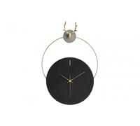 ONZENO® Orologio da design 'THE BLACK ANTLER.' | silenzioso | 45x65x1,8cm ...
