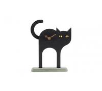 ONZENO® Orologio da design 'THE CATLIKE.' | silenzioso | 17x22x1,3cm (L/A/P)