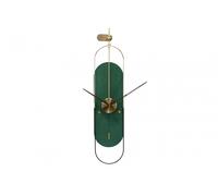 ONZENO® Orologio da design 'THE GREEN PLANET.' | silenzioso | 20x90x1,8cm ...