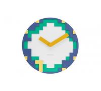 ONZENO® Orologio da design 'THE PIXEL.' | silenzioso | 38x38x0,9cm (L/A/P), Ø 3