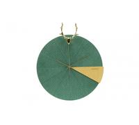 ONZENO® Orologio da design 'THE TURQUOISE DEER.' | silenzioso | 40x47x1,8cm ...