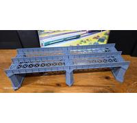 Oo Controllo Doppio Pista Ferro Travi Ponte Modello Ferrovia Treno Layout 1:76