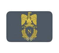 OOAHJEID Tappeto Bagno Napoleone Bonaparte Emblema Zerbino Tappetino Antiscivolo Francia Impero Francese Cucina Bagno Giardino Tappeto Tappeto
