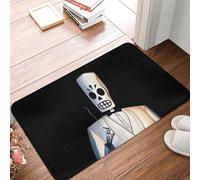 OOAHJEID Tappeto Bagno Zerbino Tappetino da bagno del gioco Grim Fandango Manny Zerbino Tappeto da soggiorno Tappeto da balcone Decorazione per la casa