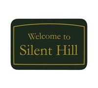 OOAHJEID Zerbino d'ingresso Welcome To Silent Hill zerbino antiscivolo per porta d'ingresso decorazione per la casa tappetino da bagno tappeto per soggiorno