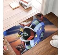 OOAXBEED Goldrake Goldorak Anime Mazinger Z UFO Robot Grendizer Zerbino antiscivolo Tappeto per ingresso cucina Tappetini antiscivolo