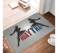 OOAXBEED Tappetini da pavimento per porta, cucina, bagno, antiscivolo, per interni, boxe thailandese, camera da letto, balcone, ingresso, tappeto-16x24 inch