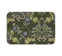 OOAXBEED Tappetini d'ingresso per porta d'ingresso William Morris Seaweed, modello tessile per interni, zerbino per bagno, cucina, balcone, tappeto
