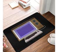 OOAXBEED Tappetino antiscivolo per computer domestico Commodore 64 Complet, tappeto impermeabile all'olio, tappeto per cucina, ingresso, casa, tappetini antiscivolo