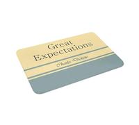 OOAXBEED Tappetino antiscivolo per ingresso, cucina, soggiorno, casa, copertina del libro retrò Great Expectations