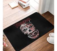 OOAXBEED Tappeto da ingresso per porta d'ingresso, tappeto da esterno per cucina, bagno, garage, film horror, pagliaccio di Halloween, terrificante-20x32 inch