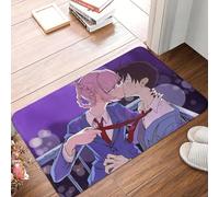 OOAXBEED Yofukashi No Uta Call Of The Night Anime Nazuna Nanakusa Zerbino antiscivolo Tappeto per ingresso cucina Tappetino antiscivolo