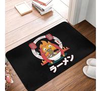 OOAXBEED Zerbino antiscivolo Spicy Calcifer Studio Ghibli, tappeto antipolvere per ingresso cucina, casa, bagno, tappetini antiscivolo