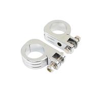OOELAZ Accessori per Montaggio su Morsetto per Pedane Autostradali, 32 Mm, 1-1/4" E 38 Mm, 1,5" per Barra di Protezione Motore per Moto per Victory