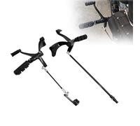 OOELAZ Per H&Arley Sportster XL 48 883 1200 Superlow 2004-2024 Motocicletta Nero Comandi Avanzati Kit Completo Pedane Leve Collegamenti