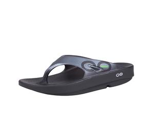 OOFOS 1001 Uomo Infradito, Black Graphite, 28 EU