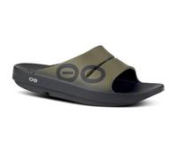 OOFOS donna Ooahh Slide, Verde militare, 15 Women/13 Men