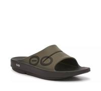 OOFOS donna Ooahh Slide, Verde militare, 7 Women/5 Men