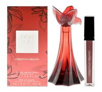 Ooh La Rouge by Christian Siriano for Women - 2 pezzi regalo set 3,4 oz EDP Spray, 0,21oz Red Lip Gloss