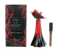 Ooh La Rouge Exclusive by Christian Siriano for Women - 2 pz Gift Set 3,4 oz EDP Spray, 0,21oz Red Lip Gloss