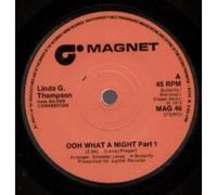 OOH WHAT A NIGHT 7" (VINYL 45) UK MAGNET 1975