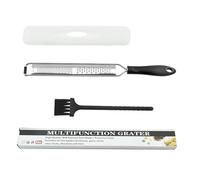 OOLA.DETAL Zester del cioccolato del formaggio dell'acciaio inossidabile per cuocere e cucinare con la maniglia ergonomica e affilare la lama