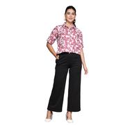 OOMPH! Camicie oversize casual per le donne, Barbie Rosa, XXL